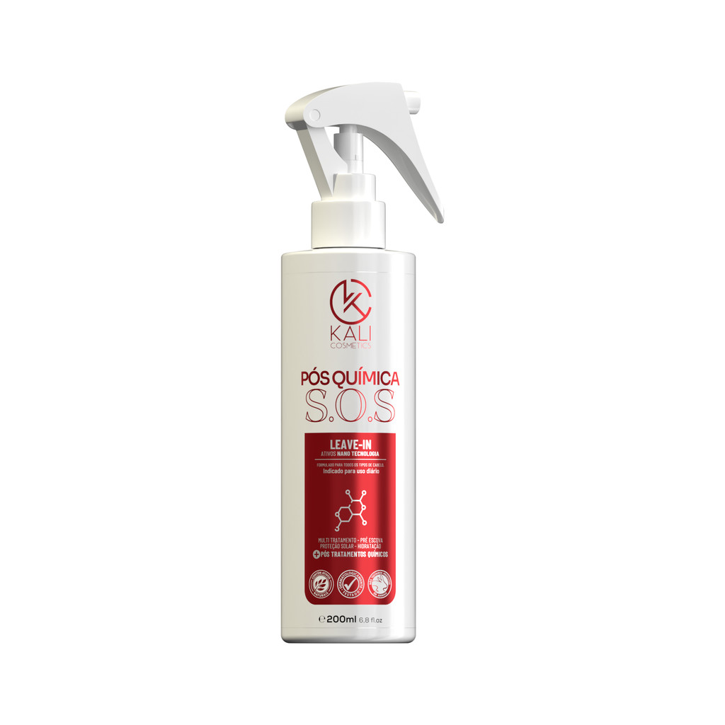 Leavein SOS 200ml Pós Química Kali Cosmetics Uso Diário