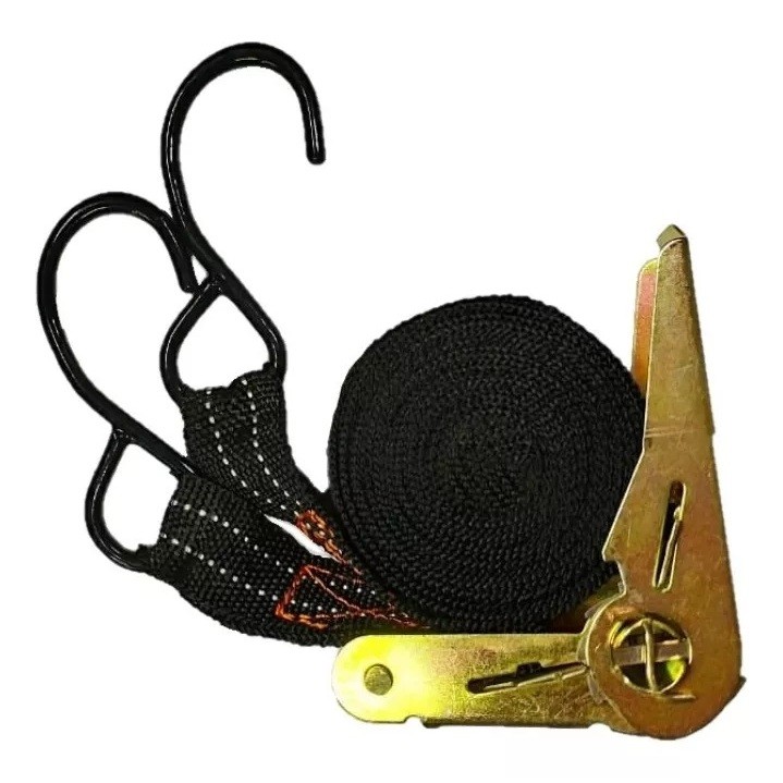 Cinta Amarrar Carga Catraca 4,6 metros 2,5cm Capacidade