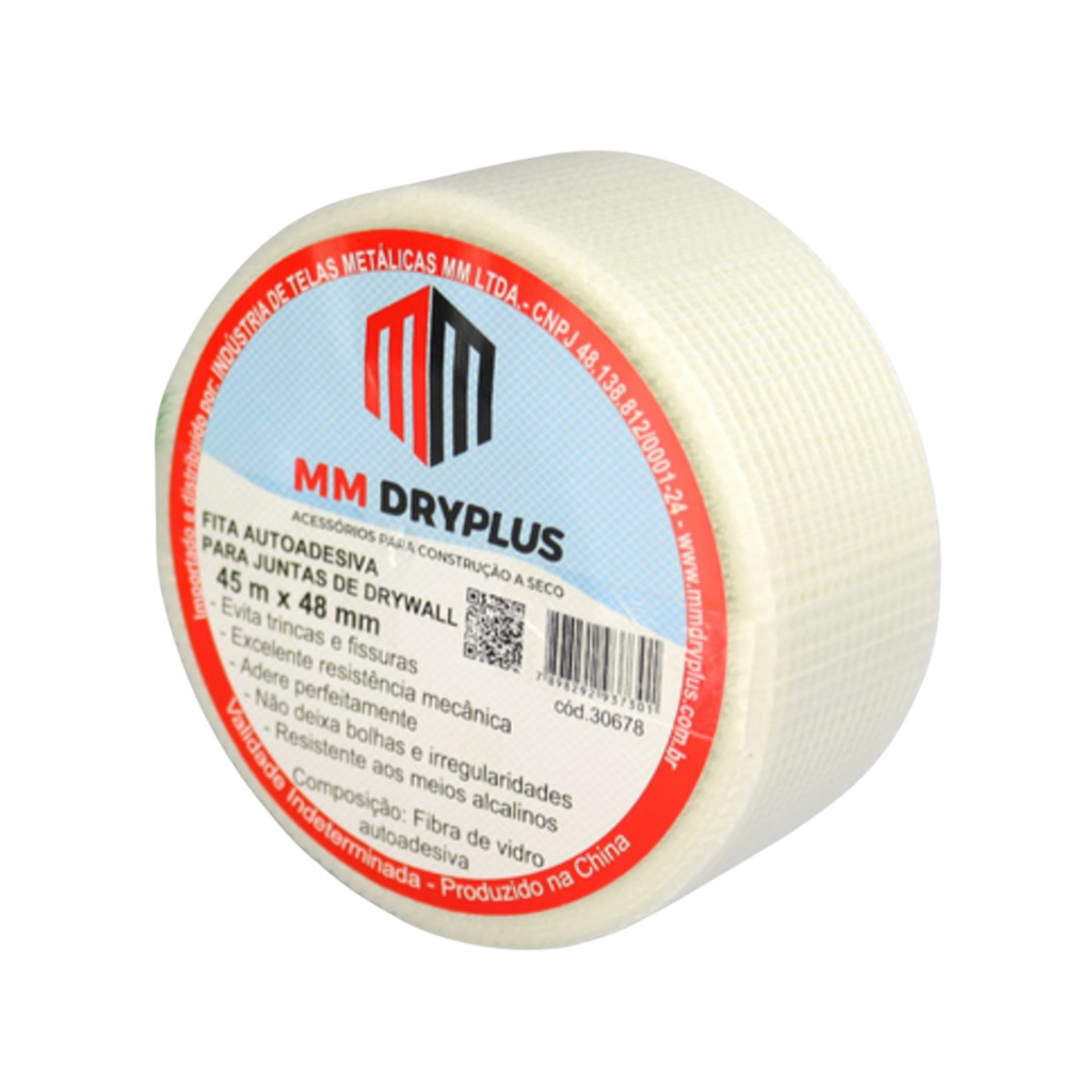 Fita Telada Autoadesiva 48mmx45m Dryplus Telas MM