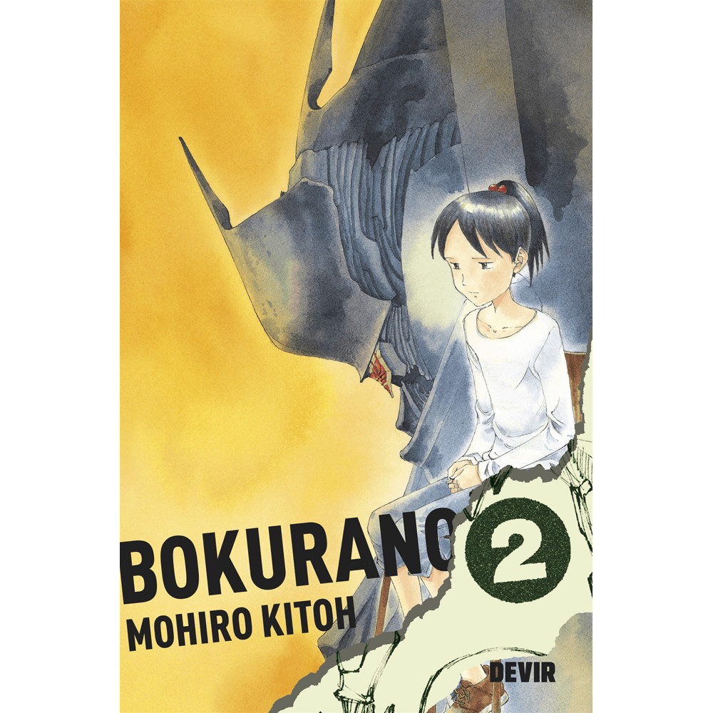 Capa do livro Livro - Bokurano vol. 02 - por Mohiro Kitoh - Editora Devir Livraria