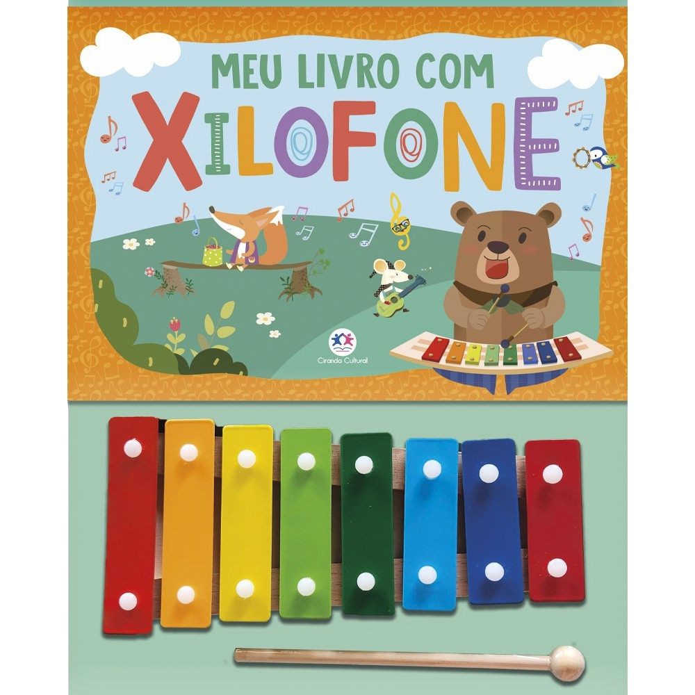 Livro Meu Livro com Xilofone