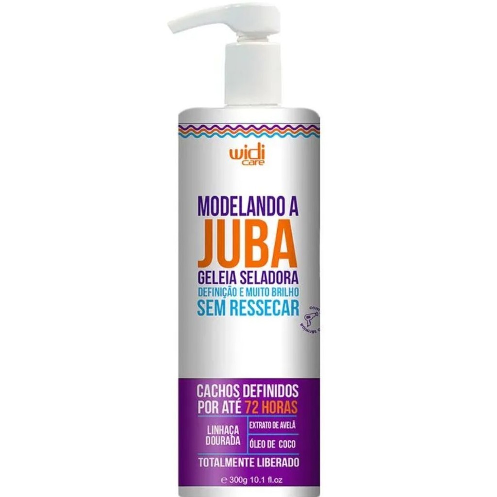 Widi Care Modelando A Juba Geleia Seladora Cachos Definidos