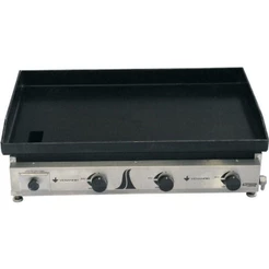 Chapa Bifeteira Lanche Gas Inox C80 Cm - Venâncio