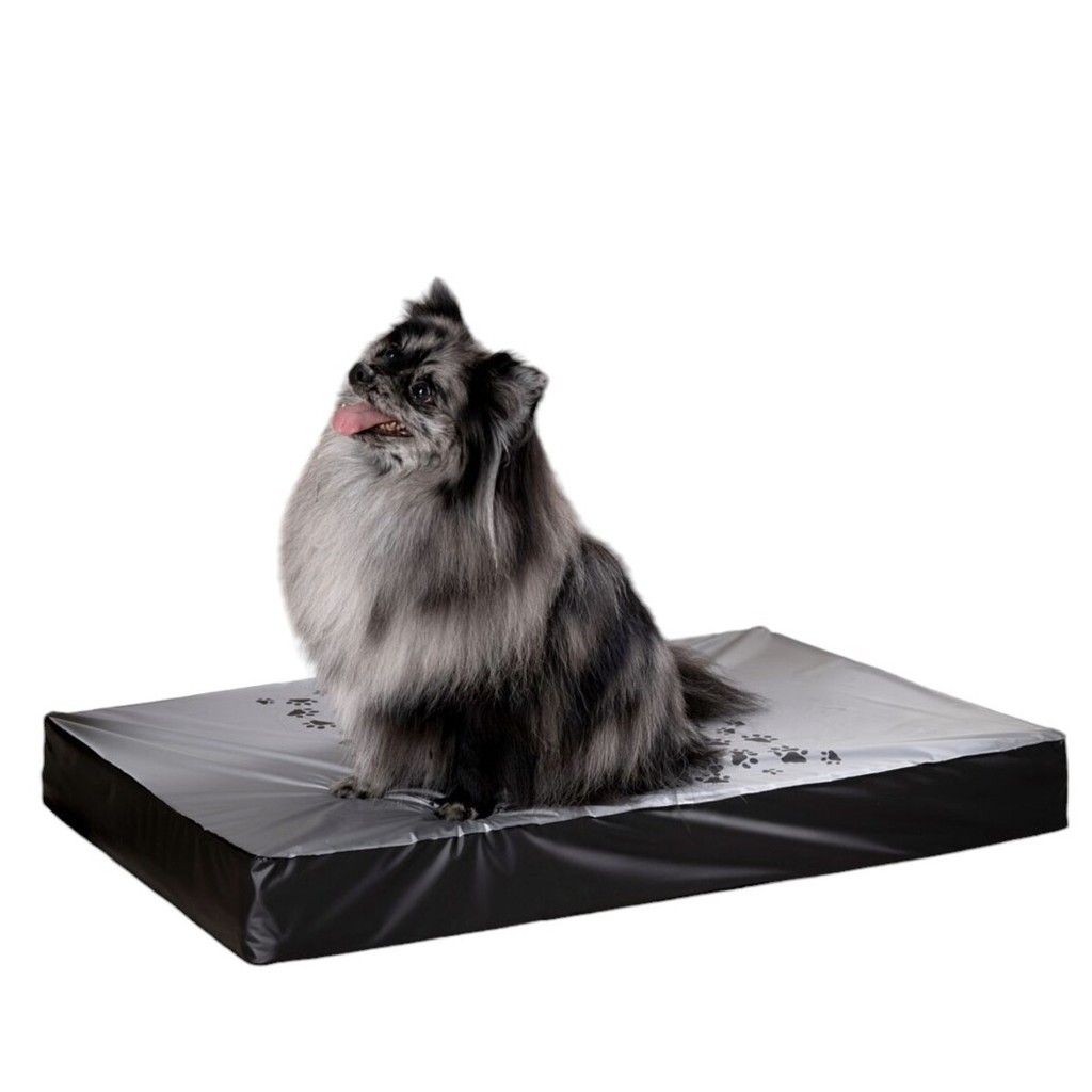 Cama Pet Box 100% Impermeável PVC Térmico Resistente Tamanho G 88x56x7cm