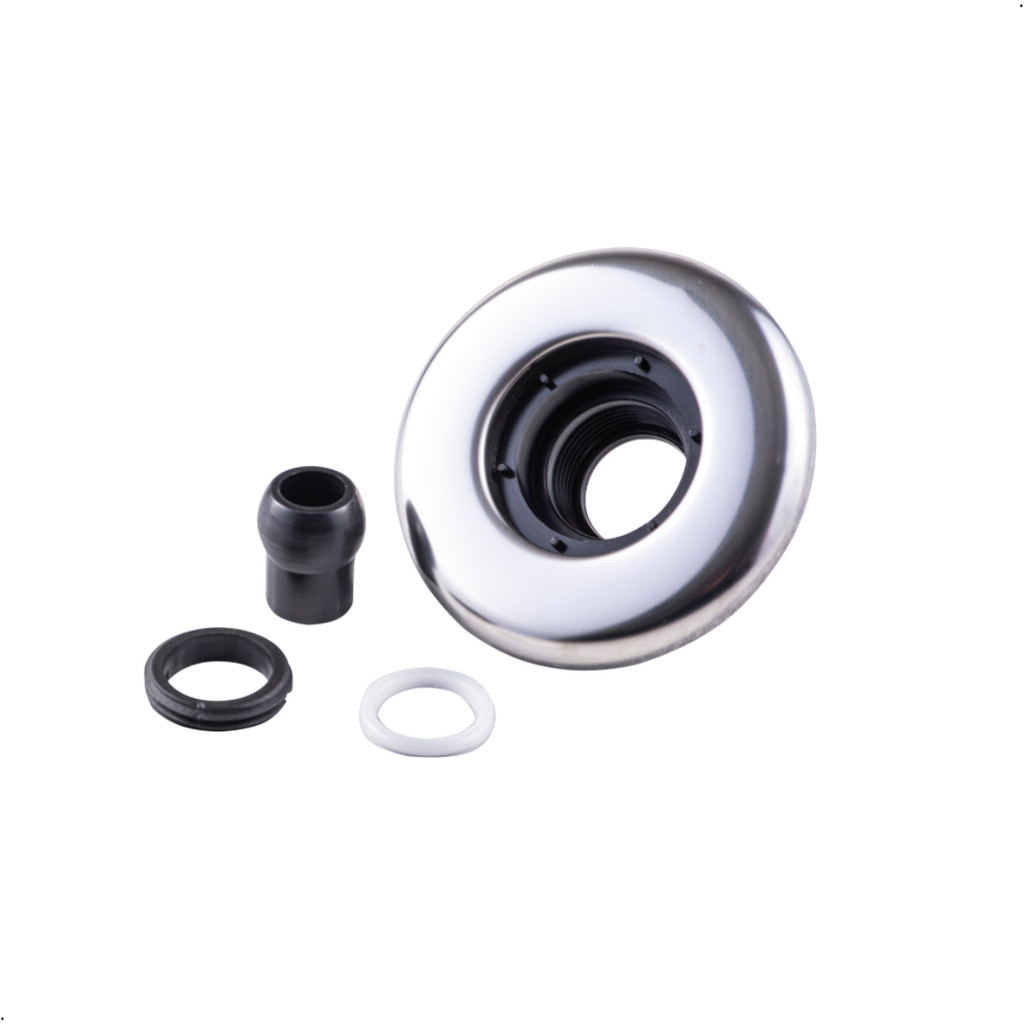 Jato de Piscina Dispositivo de Retorno Inox 1 Retorno Sodramar Alvenaria Cromado
