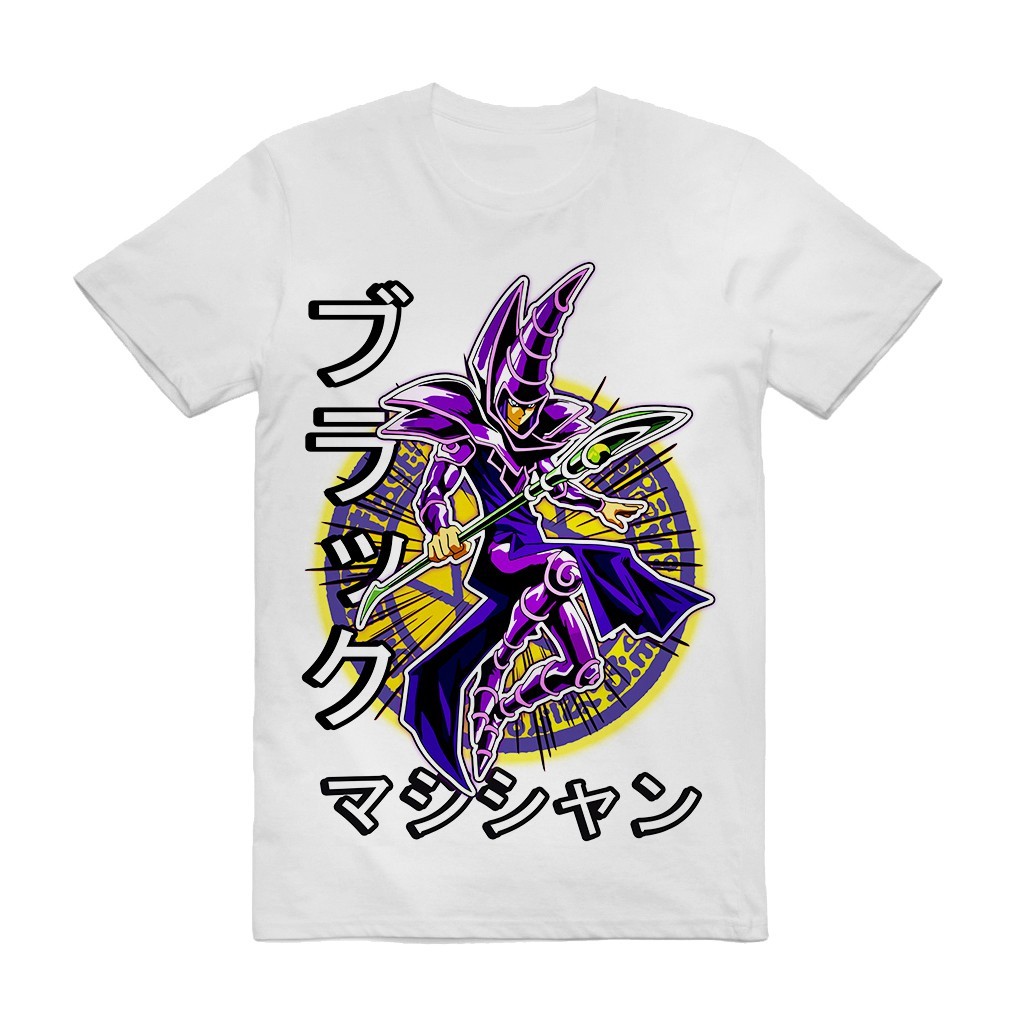 Camiseta Mago Negro YuGiOh Dark Magician Deck Carta Camisa Unissex - ESTAMPA EM ALTA DEFINIÇÃO 26
