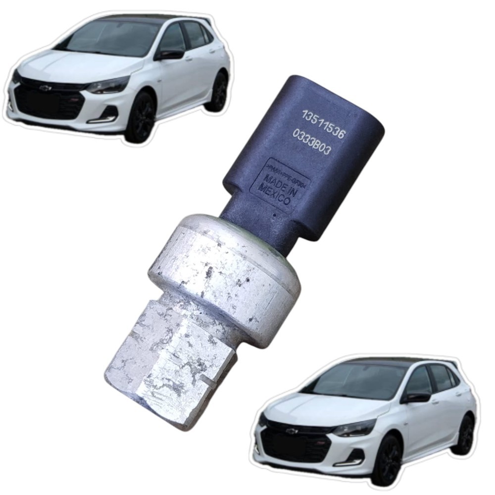 Sensor Pressostato Pressão Ar Condicionado Gm Chevrolrt Onix 1.0  2021