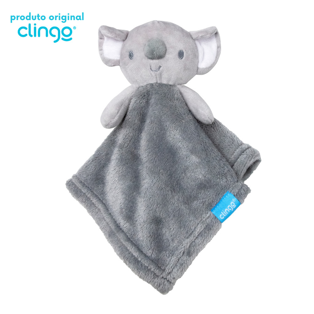 Clingo Naninha Coala Cinza - Pelúcia Fofa e Antialérgica em Oferta na Shopee