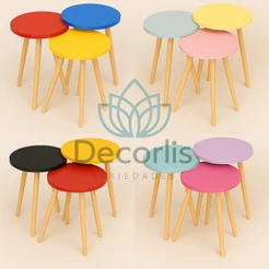 Trio de Capas para Mesa Palito – Diversas Cores e Tamanhos Modernas | Decore com Estilo e Praticidade Decoração Festa
