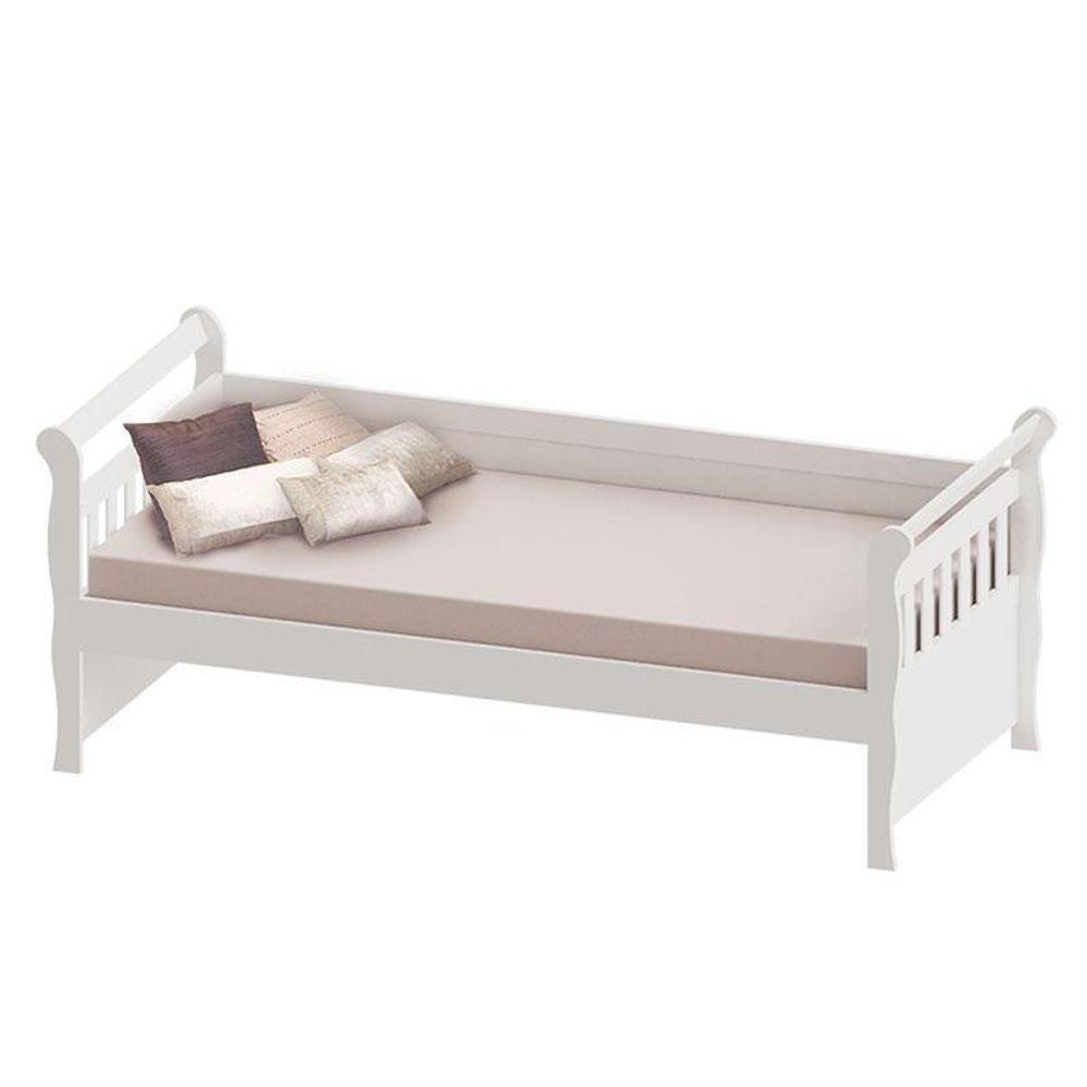 Cama Babá Júlia em tonalidade Branco Brilho - Carolina em Oferta na Shopee