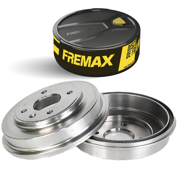 Par Tambor de Freio Traseiro GM ONIX 2012 a 2024 Fremax em Oferta na Shopee