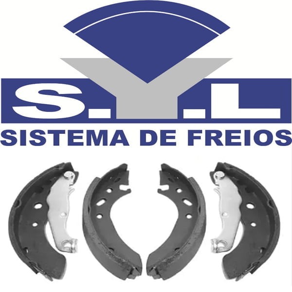 Sapata Lona Freio Celta 2000 a 2016 Prisma 2009 a 2019  Ford KA 1997 a 2007 Traseira Girling SYL 201705 em Oferta na Shopee