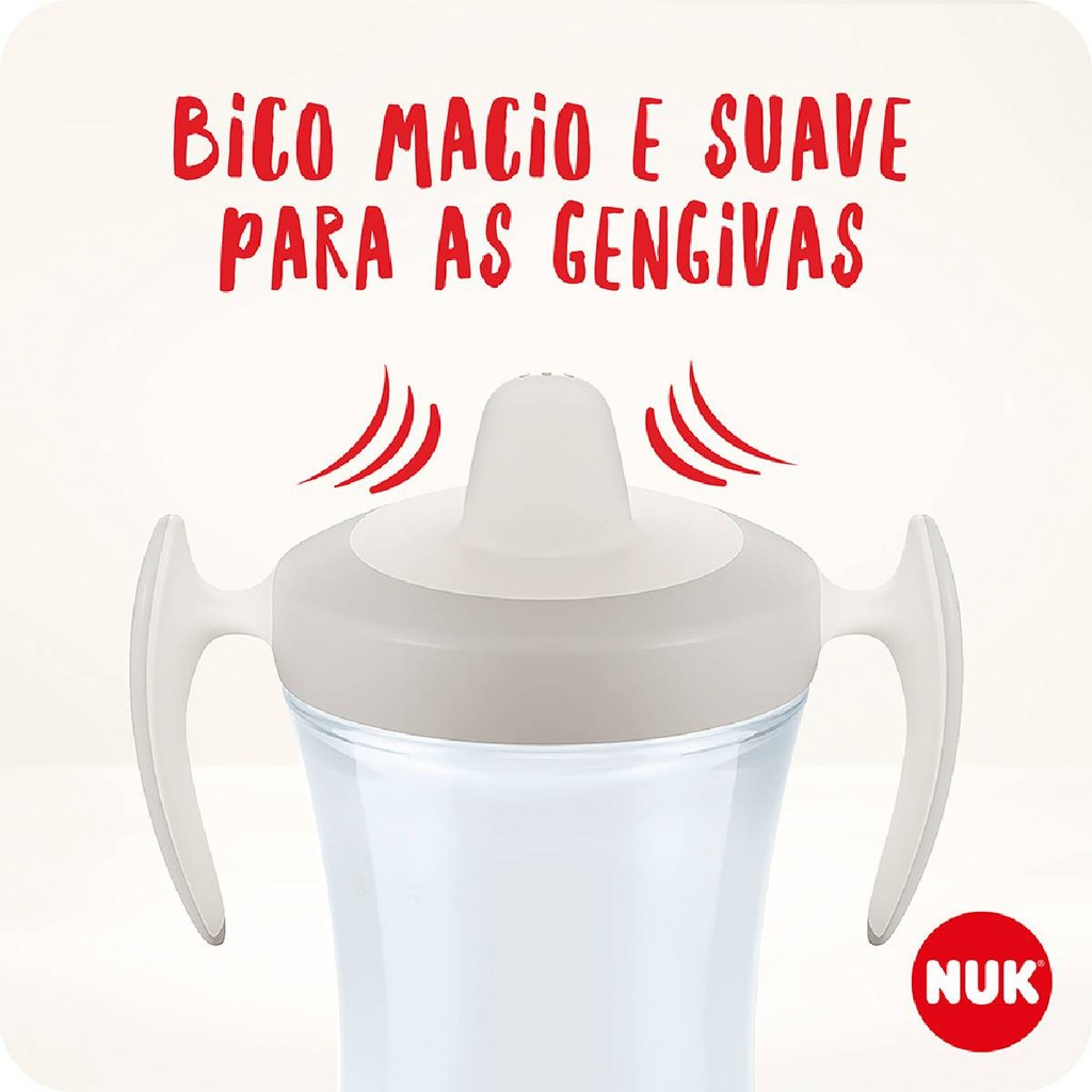 Detalhes do Copo de Treinamento Infantil Evolution Peppa Pig 230ml Nuk