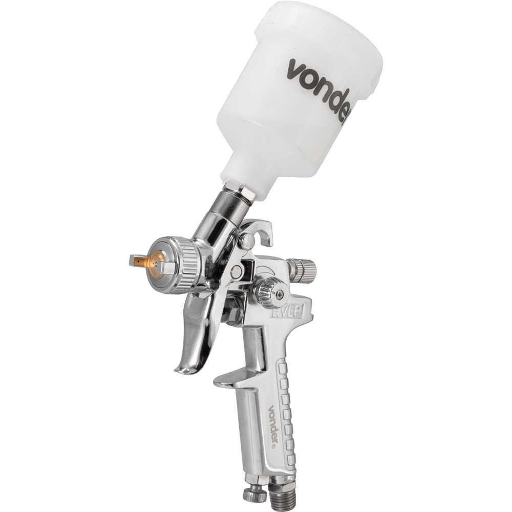 Pistola Precisão Tipo Gravidade PGV125 Vonder
