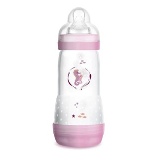 Mamadeira 320ml Easy Start Bico 4m+ Rosa - MAM em Oferta na Shopee