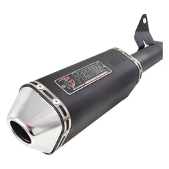 Escapamento Pop 100 Ano 2009 a 2015 Mini Tri Oval F1Fortuna