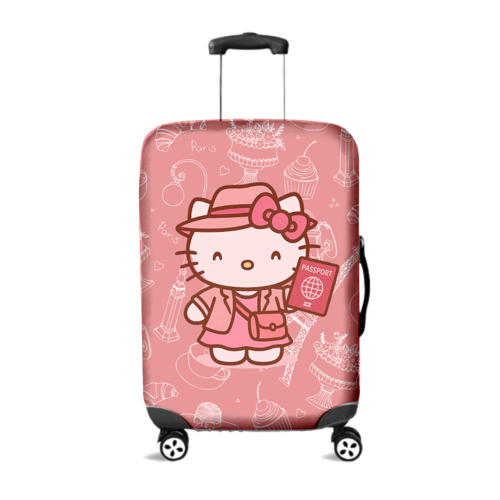 Capa de Mala para Viagem Protetora Estampas Personagens Hello Kitty em Oferta na Shopee