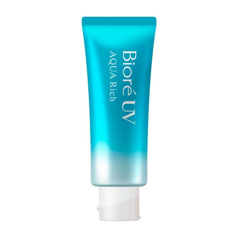 Protetor Solar Corpo e Rosto Bioré UV Aqua Rich Watery Essence FPS50 70g em Oferta na Shopee