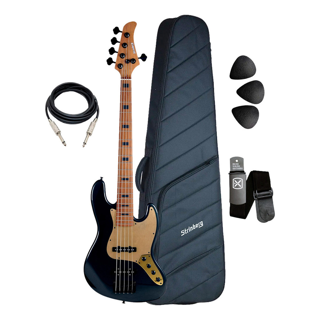 Imagem Contrabaixo Strinberg Jbs155ad Com Bag Inclusa