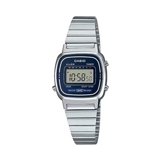 Relógio Casio Vintage LA670WA-2DF Prata Feminino em Oferta na Shopee