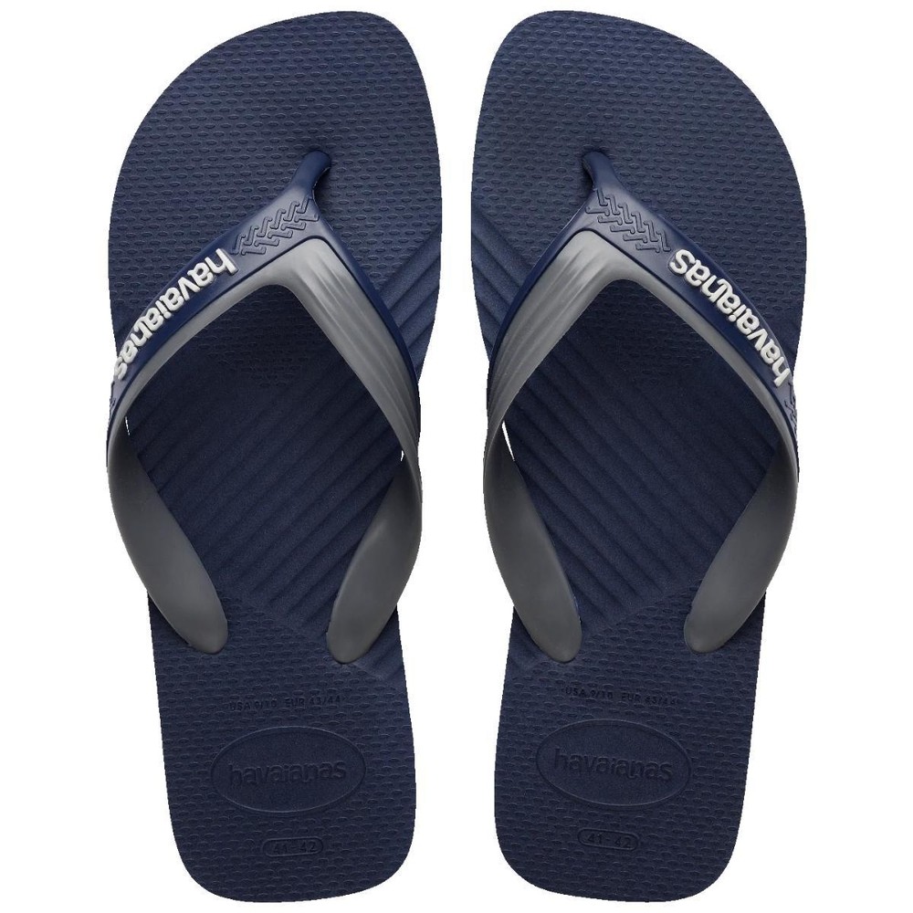 Chinelo Havaianas Dual Masculino - Marinho e Cinza em Oferta na Shopee