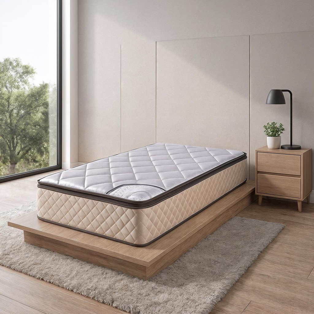 Colchão Solteiro Fiori Molas Ensacadas 088x188x30 Bom Pastor em Oferta na Shopee