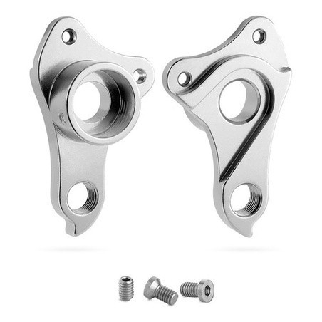 Gancheira Gantech Ge318 Alumínio Prata Oggi Audax Eixo 12mm