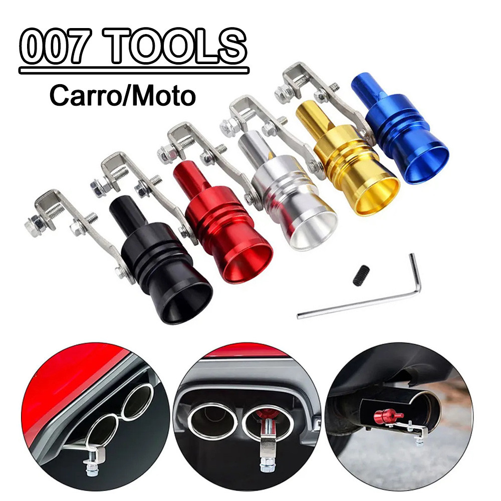 Tubo De Escape Dispositivo Reajuste Turbo Turbina Simulador Turbina Virtual Simulador Som Turbo Carro Turbostz Tunning