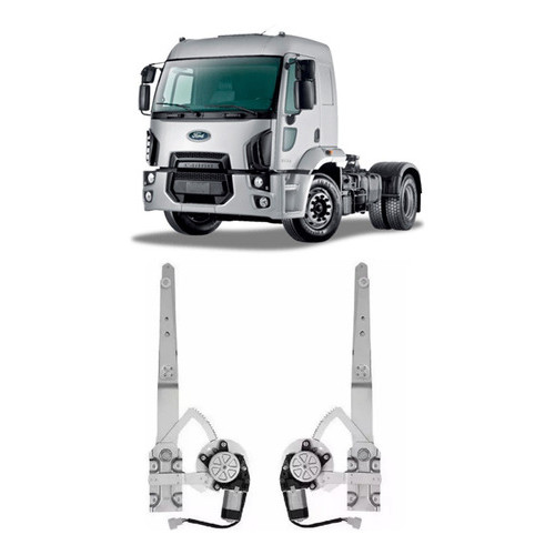 Par Maquina Vidro Eletrico Caminhao Ford Cargo 815 Com Motor