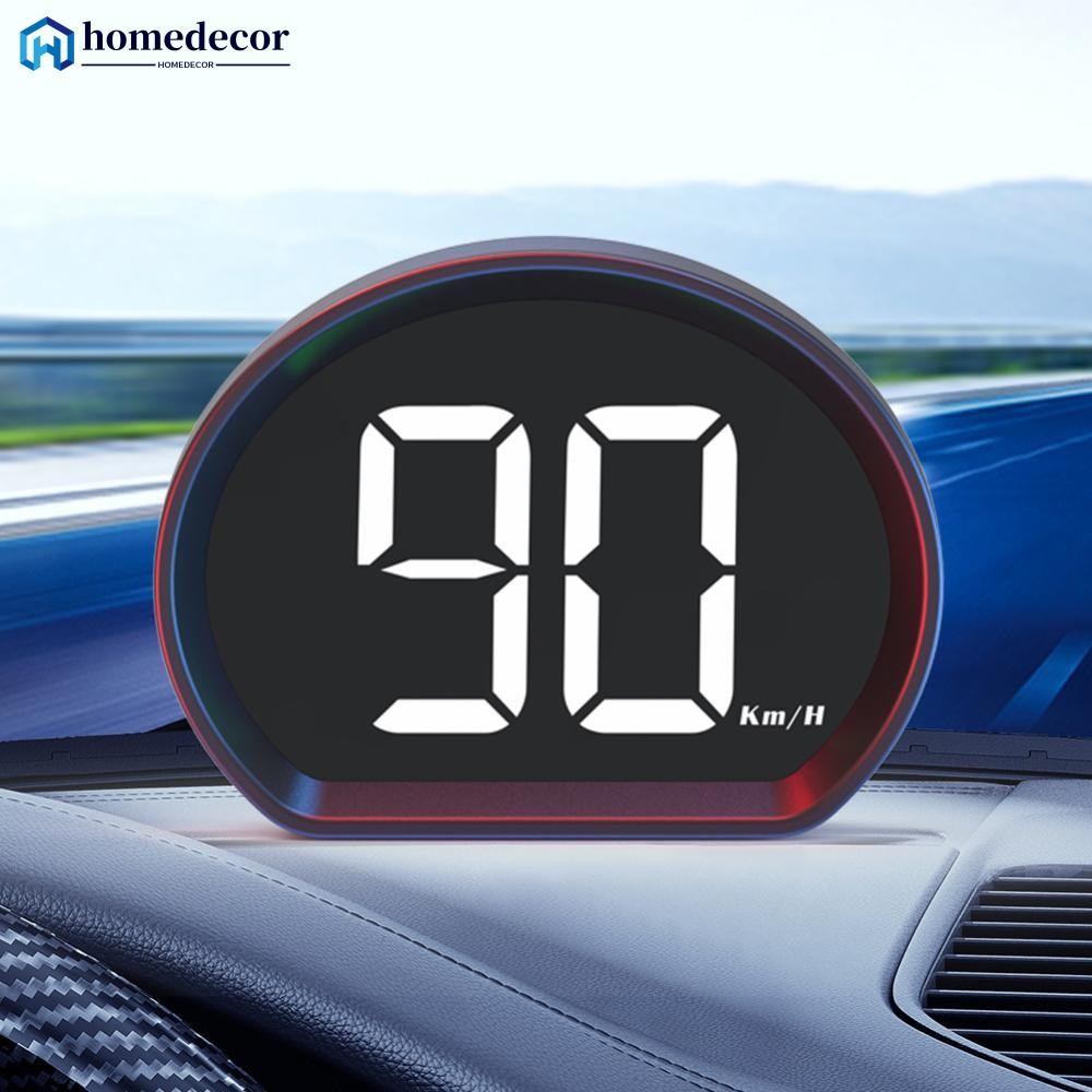 HOMEDECOR Velocímetro GPS Para Carro HUD Head Display Medidor De Velocidade Digital Com KMH MPH Dispaly Caminhão Motocic
