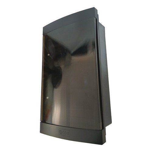 Caixa Quadro De Embutir P/ 18 Disjuntores Tampa Fumê Preta em Oferta na Shopee