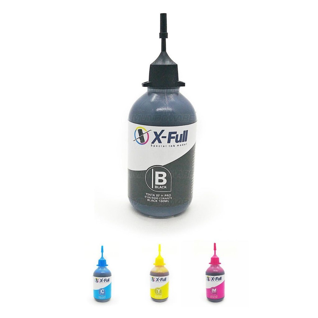 Tinta Corante Compatível X-Full para X576dw X551dw X476dw X451dw 8600 8500 8100 8000 X476 X576 100ml