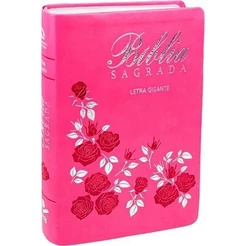 Bíblia Sagrada NAA | Letra Gigante | Índice | Pink Flor