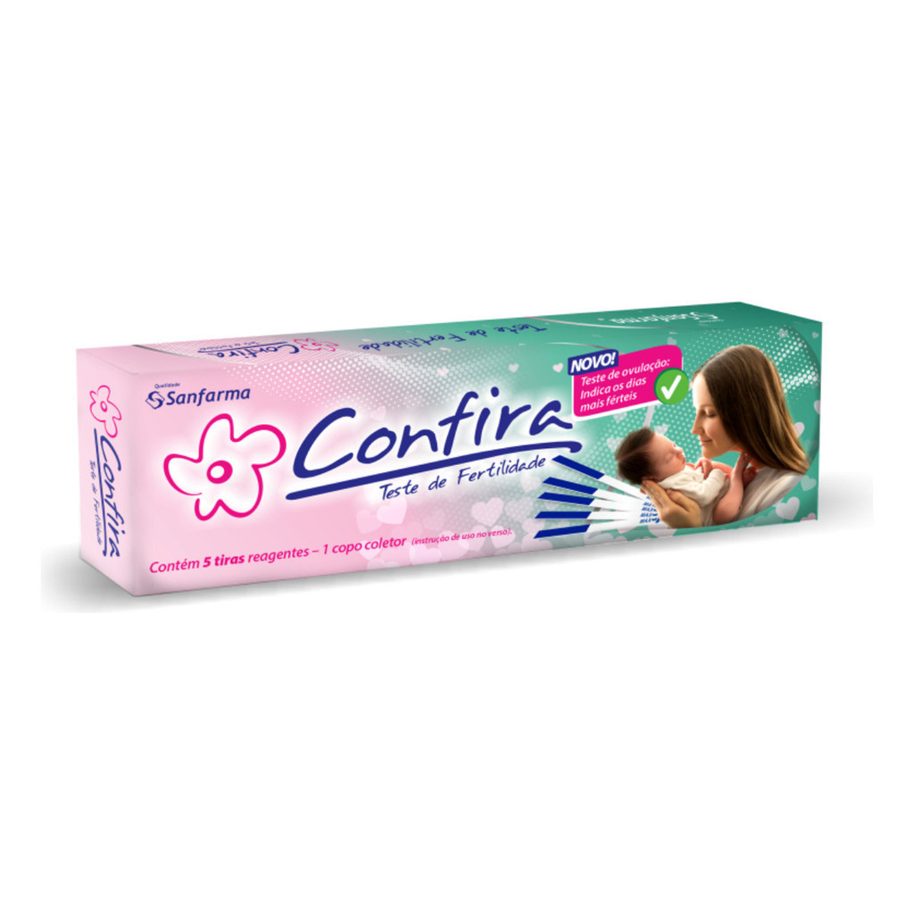 Teste De Fertilidade Confira 5 Tiras Reagente