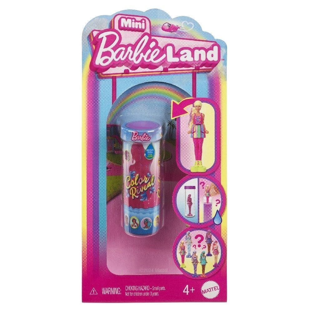 Barbie Mini Barbieland Boneca Color Reveal Surpresa - Mattel - Mom & Baby