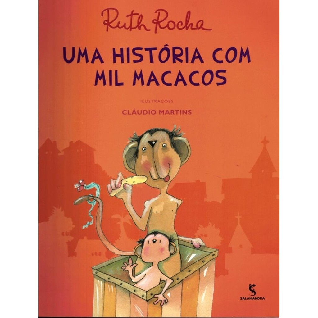 Livro - Historia Com Mil Macacos, Uma