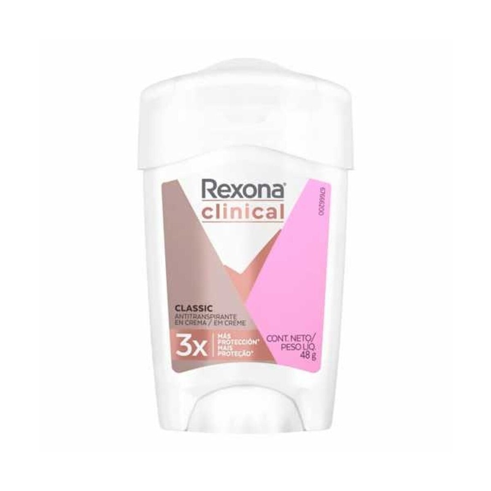 Desodorante Creme Rexona Women Clinical Classic 58g em Oferta na Shopee