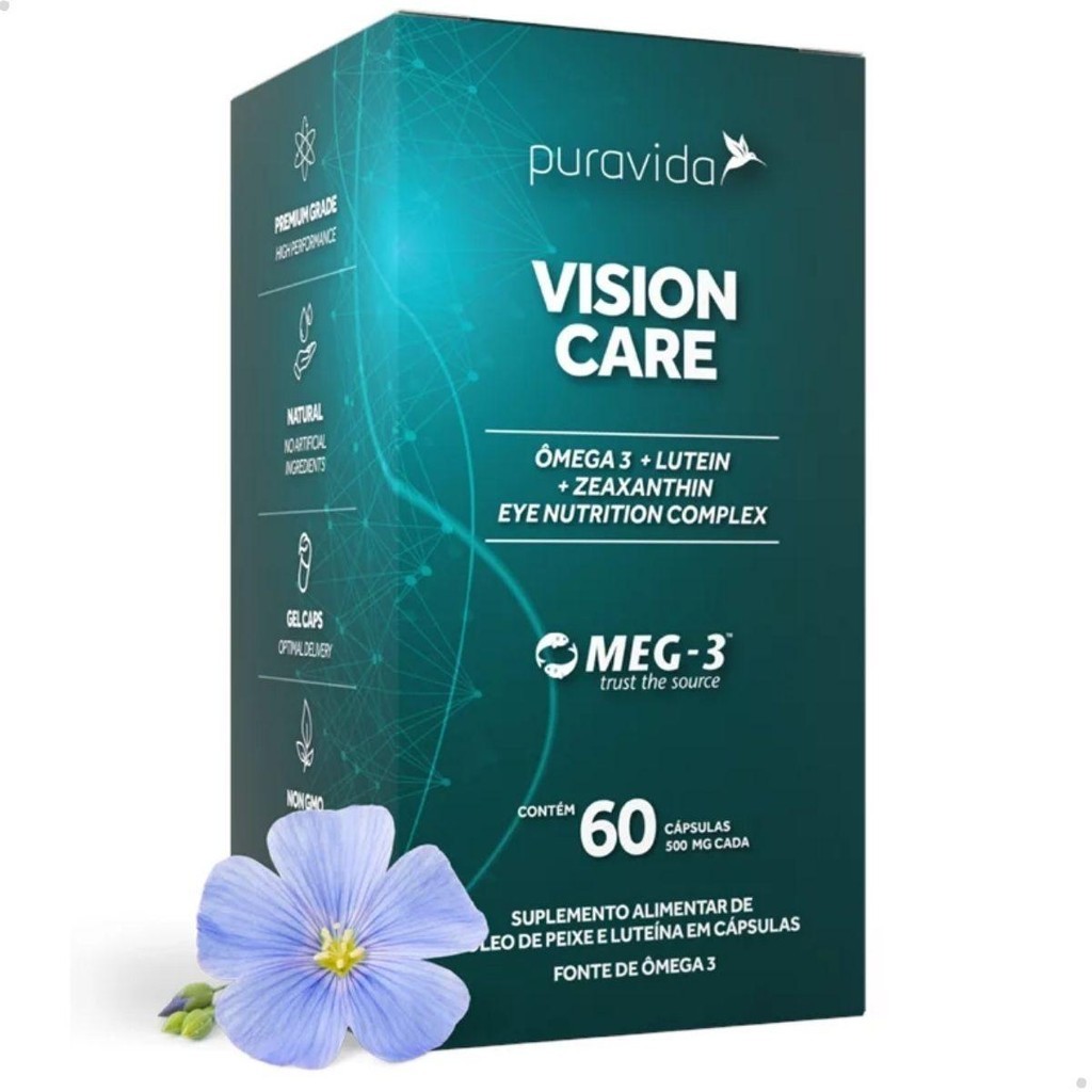 Vision Care 60 Cápsulas Pura Vida