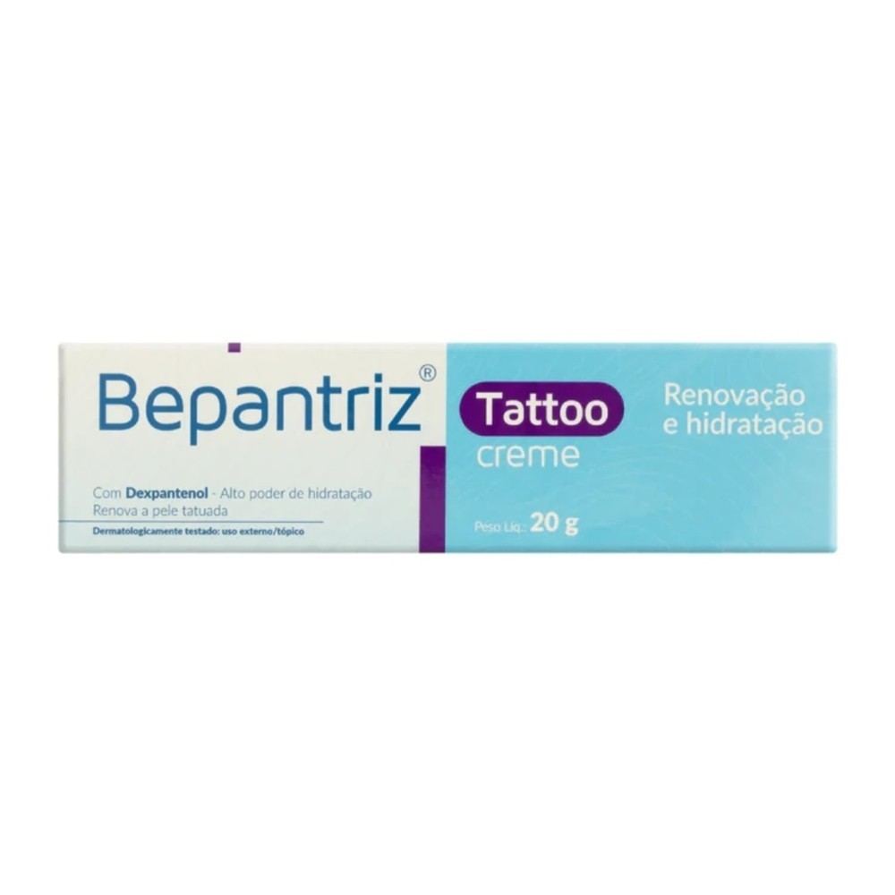 Bepantriz Tattoo Creme 20g em Oferta na Shopee