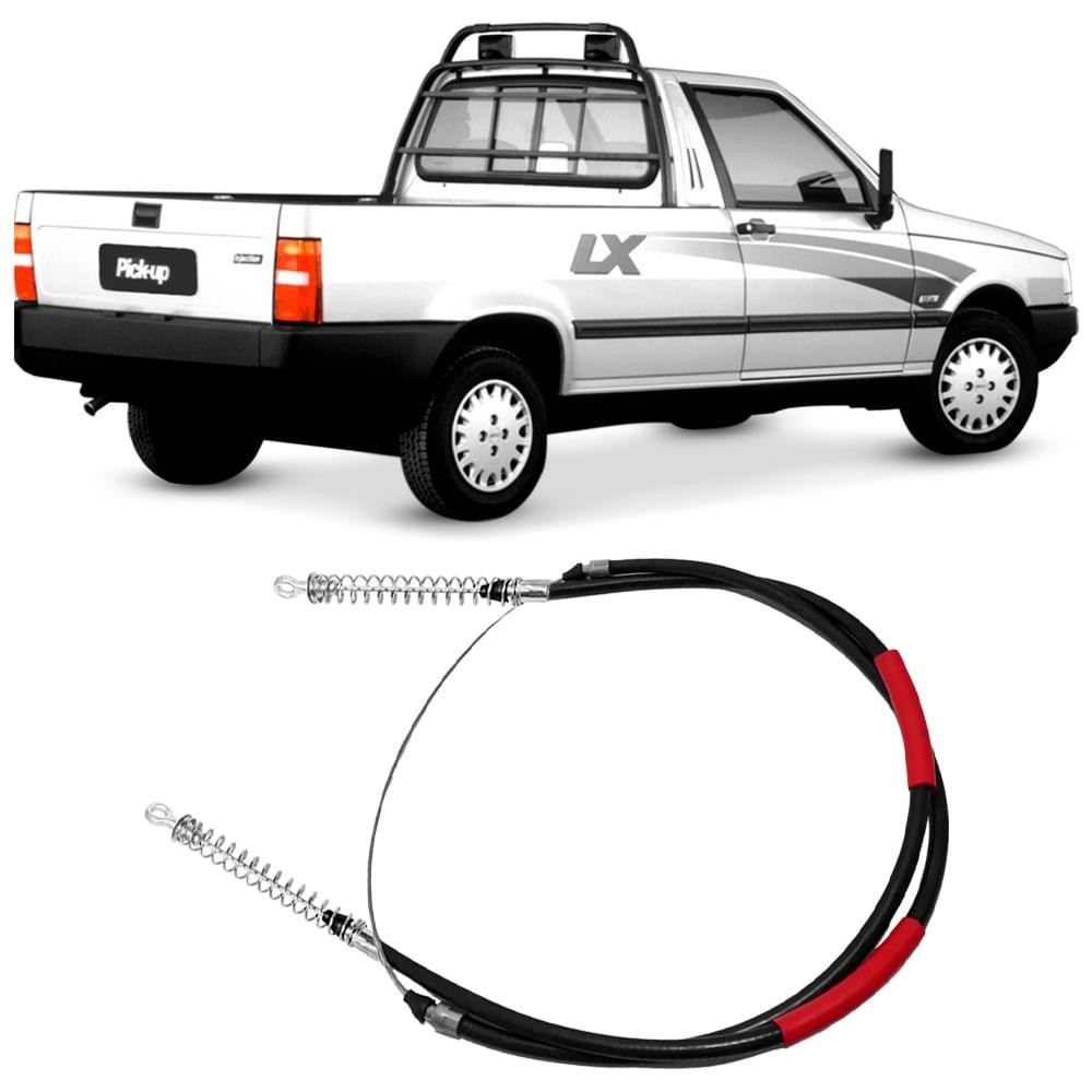 Cabo Freio Traseiro Fiorino Uno 1.3 1.5 1.6 8V 2830mm Tuba - Spare Parts and Accessories for Vehicles