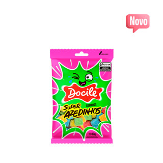 Bala de Goma Super Azedinhos Cubinhos 80g - Docile em Oferta na Shopee