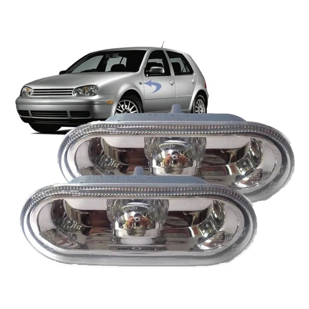 2 Lanterna Pisca Paralama Golf Bora Passat Polo Lateral Novo em Oferta na Shopee