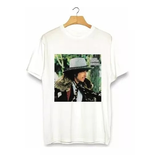Camiseta Bob Dylan Álbum Disco Desire Camisa Folk P02