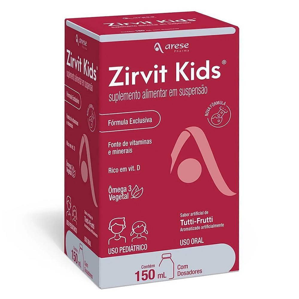 ZIRVIT KIDS COM 150ML em Oferta na Shopee