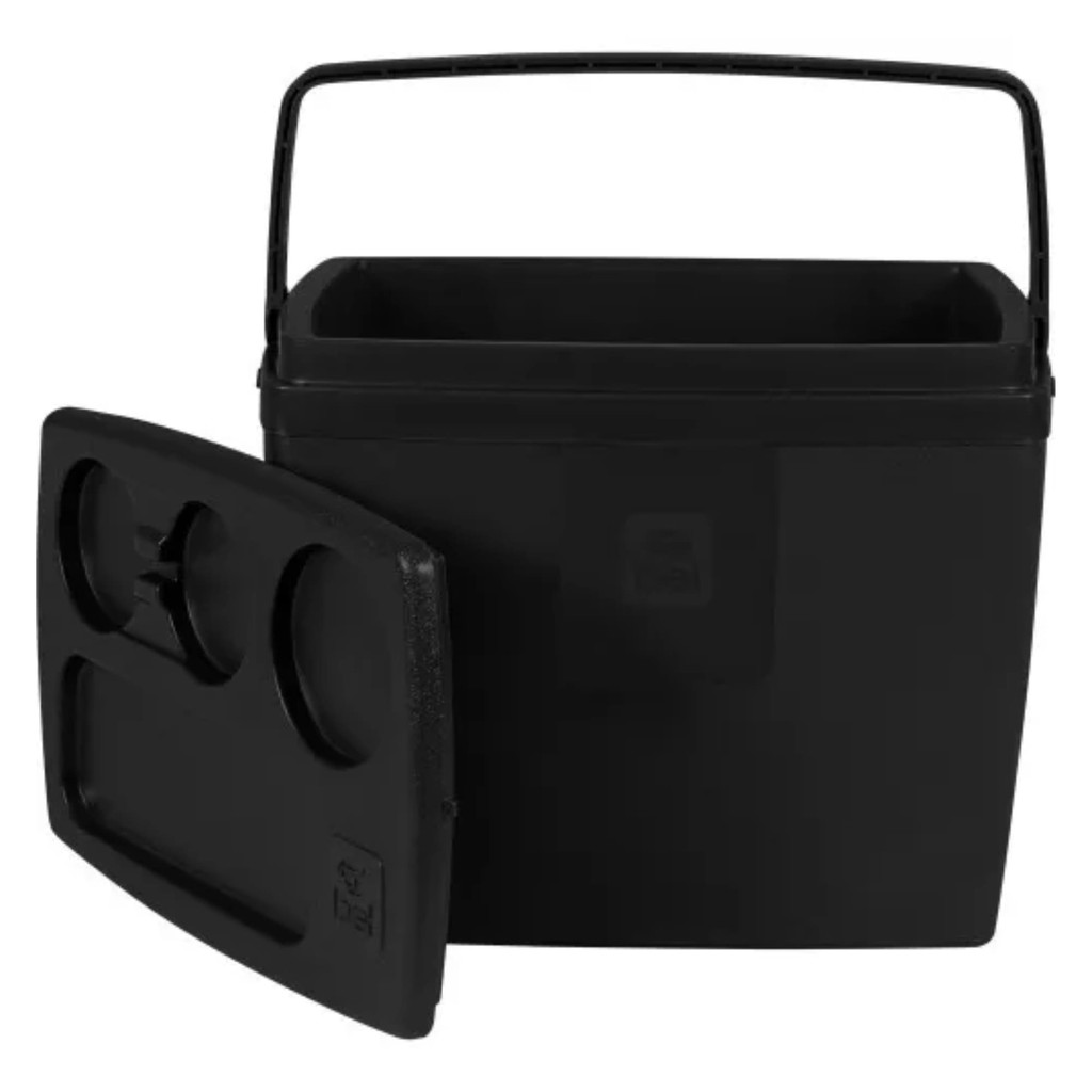 Caixa Térmica 19 Litros Preta Bel - PRETA 071907 em Oferta na Shopee
