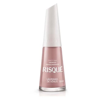 RISQUÉ ESMALTE CREMOSO LAGRIMAS DE VENUS COM 8ML em Oferta na Shopee