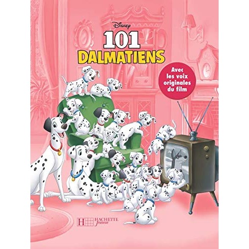 Livro com CD: Les 101 Dalmatiens Autor: Clémentine Célarié Idioma: Francês (Novo, Lacrado)