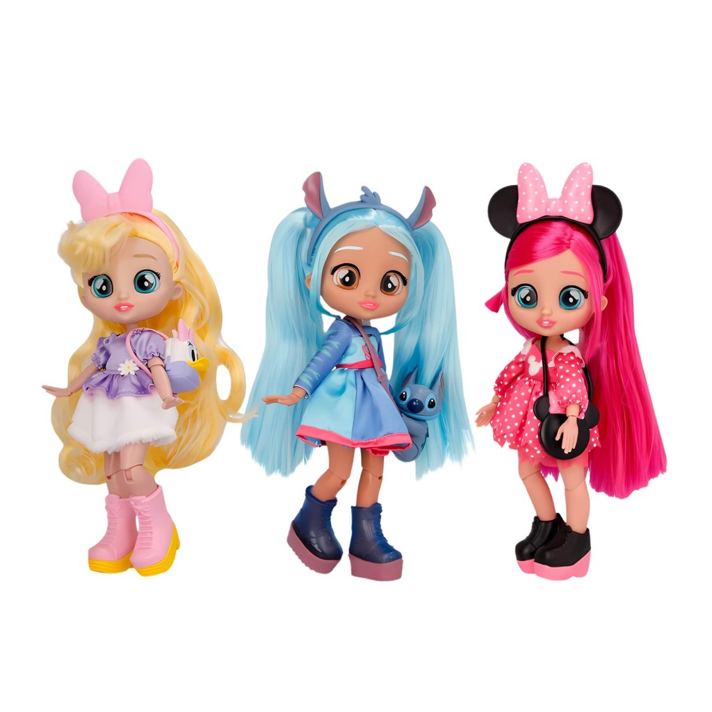 Boneca Infantil BFF by Cry Babies Edição Disney Sortida e Unitária Multikids - BR2100 em Oferta na Shopee