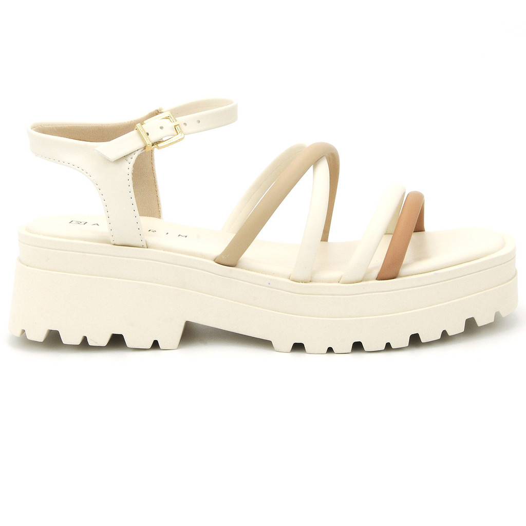 Papete Sandalia Ramarim 2438202 Flatform Tratorada Feminino