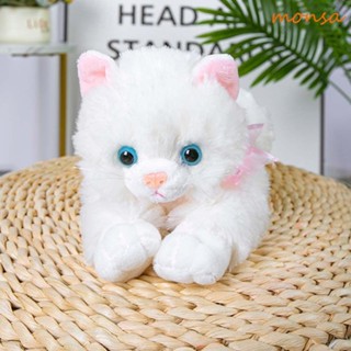 MONSA Cat Plush Doll Kids Gifts Cute For Children Kitten Pillow Almofada De Pelúcia Para O Sono Sofá em Oferta na Shopee